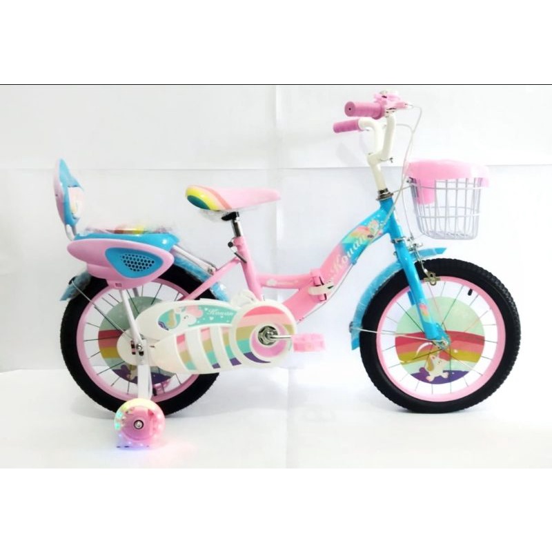 [EKA JAYA SEPEDA] KOUAN Folding Sepeda Lipat anak 16 inci untuk usia 4-10tahun