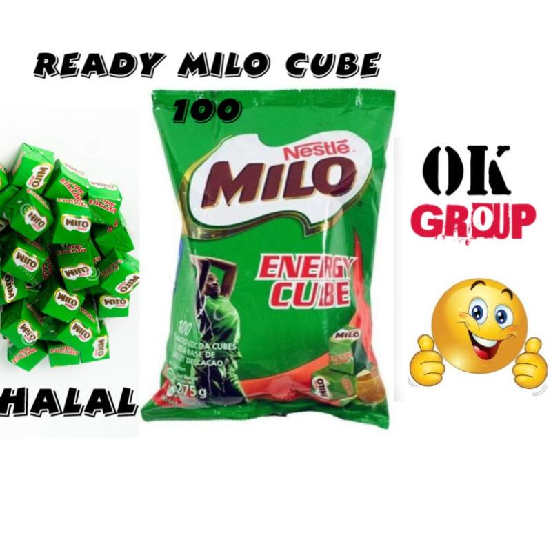 

Extra Bonus Hxo94 Milo Cube 100 Nigeria Nestle halal / Milo Cubes isi 100 .,.,