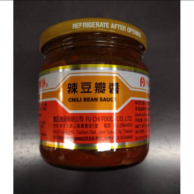 

fu chi chili bean sauce 200gr