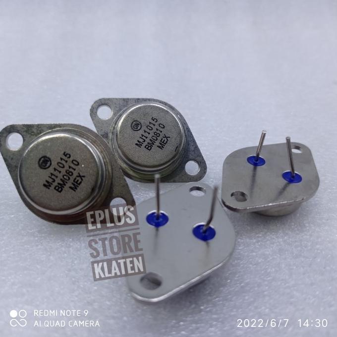 +%+%+%] Transistor Audio MJ11015 Motorola original Amplifier 200W 120V TR113