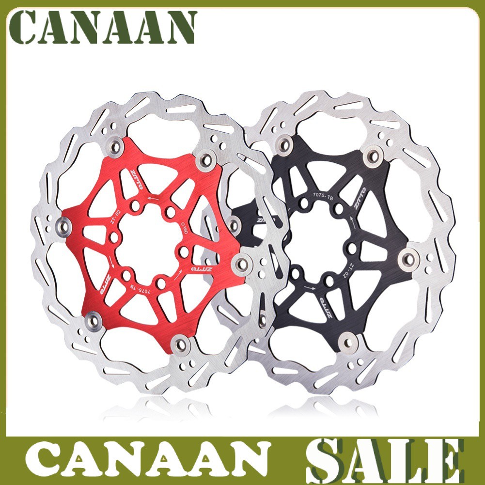 [CANAAN SALE] 160mm/180mm Ultralight Multicolor 6 Bolt Float Brake Disc Pads Bike Accessories