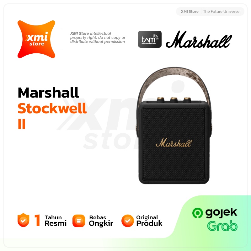 Marshall Stockwell II Marshall Stockwell 2 Portable Bluetooth Speaker