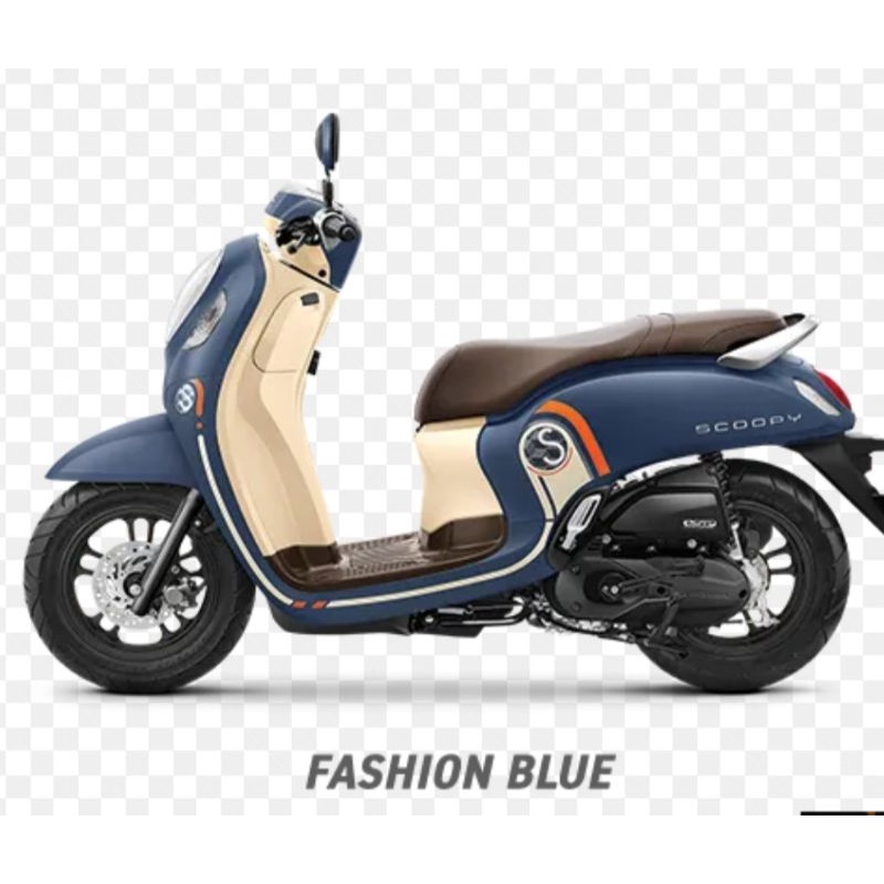 STRIPING STICKER LIS SCOOPY FASHION 2021 2020 BIRU DONGKER STICKER SCOOPY 2021 BIRU