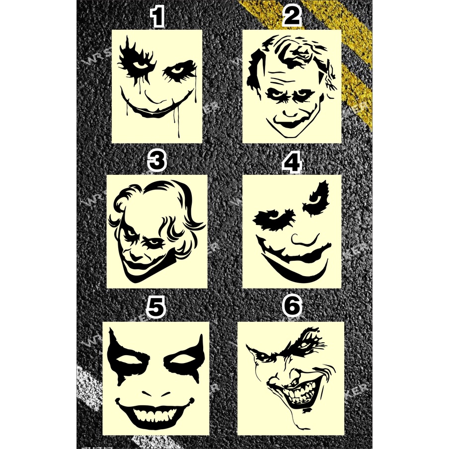 Stiker joker stiker cutting joker stiker variasi motor mobil