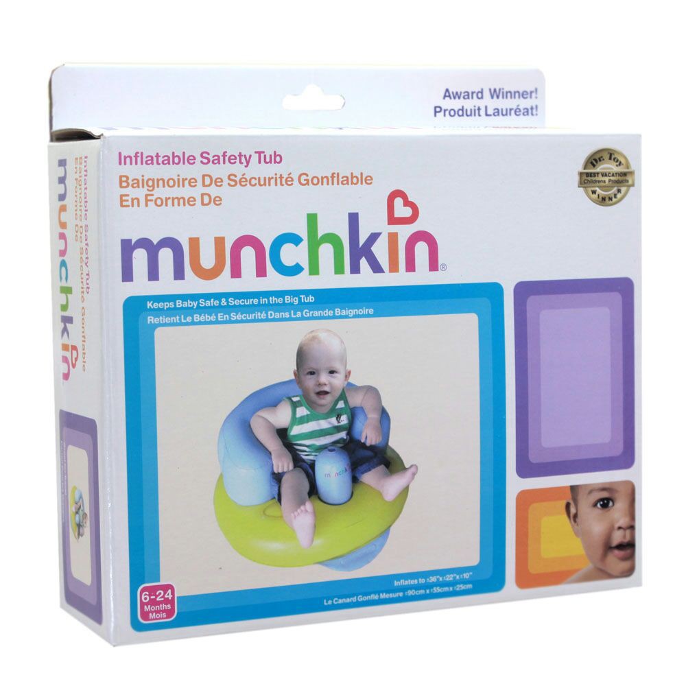 Munchkin Inflatable Safety Seat / KURSI MAKAN / MANDI BAYI