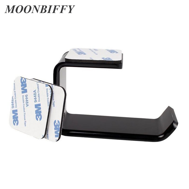 MOONBIFFY Hanger Bracket Gantungan Headphone Earphone - C097 - Black