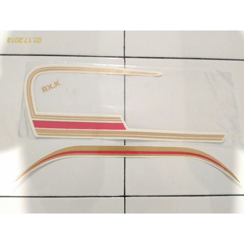STRIPING - STICKER Yamaha RXK -  RX K - RX-K