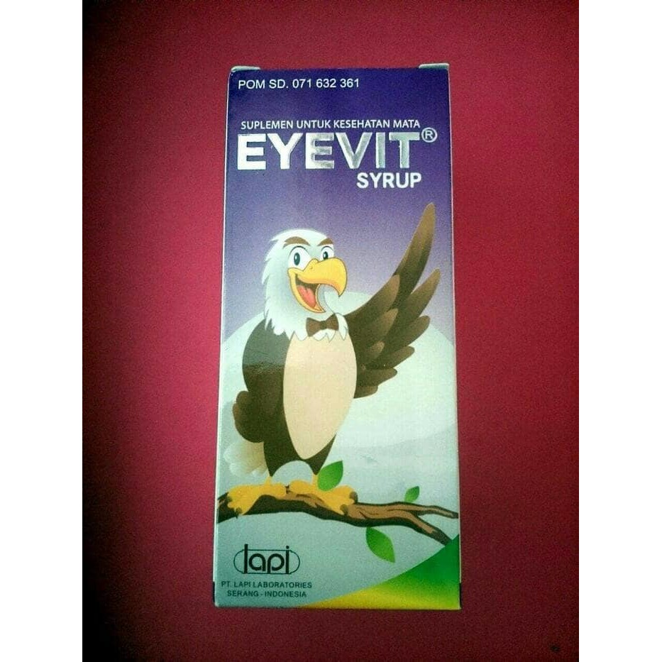 eyevit syrup vitamin mata anak dan dewasa 60ml