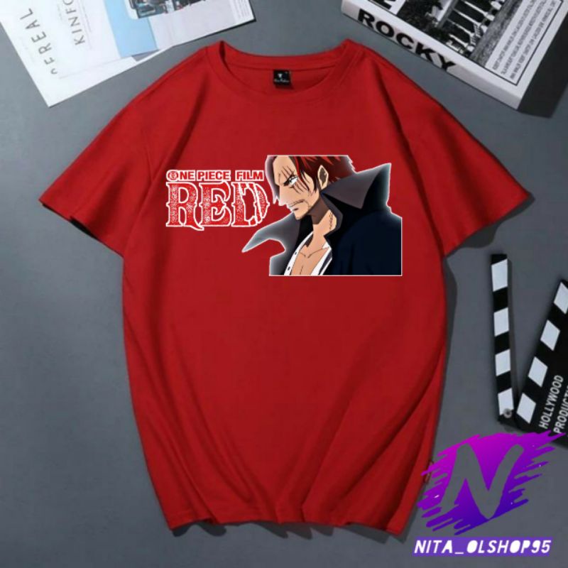 kaos anak akagami no shanks baju anak one piece film red