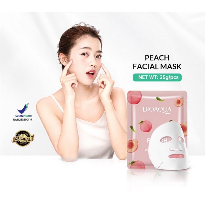 (BPOM) BIOAQUA SHEET ESSENCE MASK / MASKER WAJAH BIOAQUA