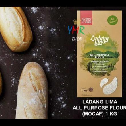 

ro49 ladang lima gluten free cassava / tepung singkong / mocav / mocaf 1kg 26l3