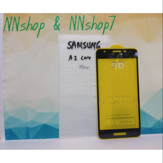 Tempered Glass Samsung A2 Core Full Layar