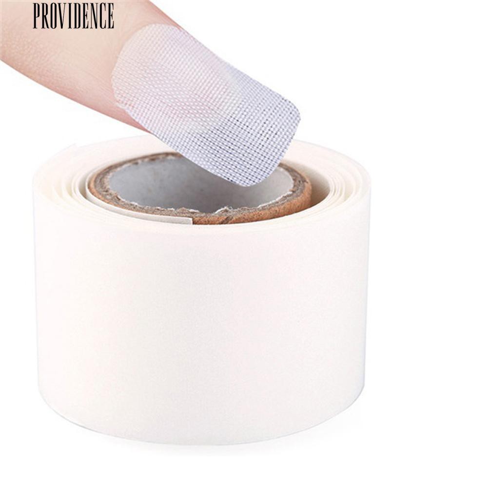 [Bayar Di Tempat] 100 cm Faux Sutra Nail Wrap Sticker UV Gel Acrylic Nail Protector Manicure Alat