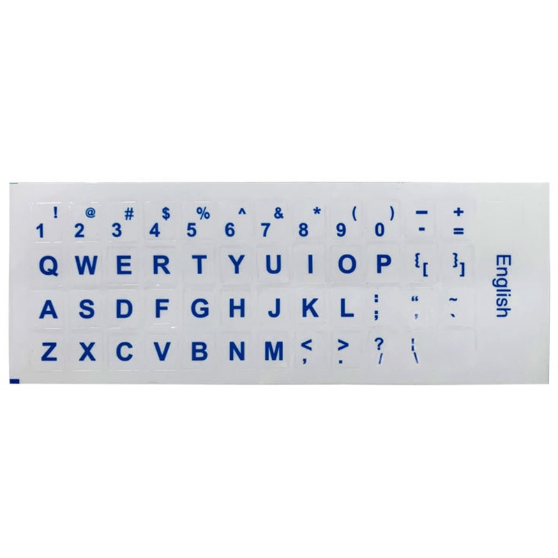 Vivi Stiker Pelindung Keyboard Komputer Bahasa Inggris