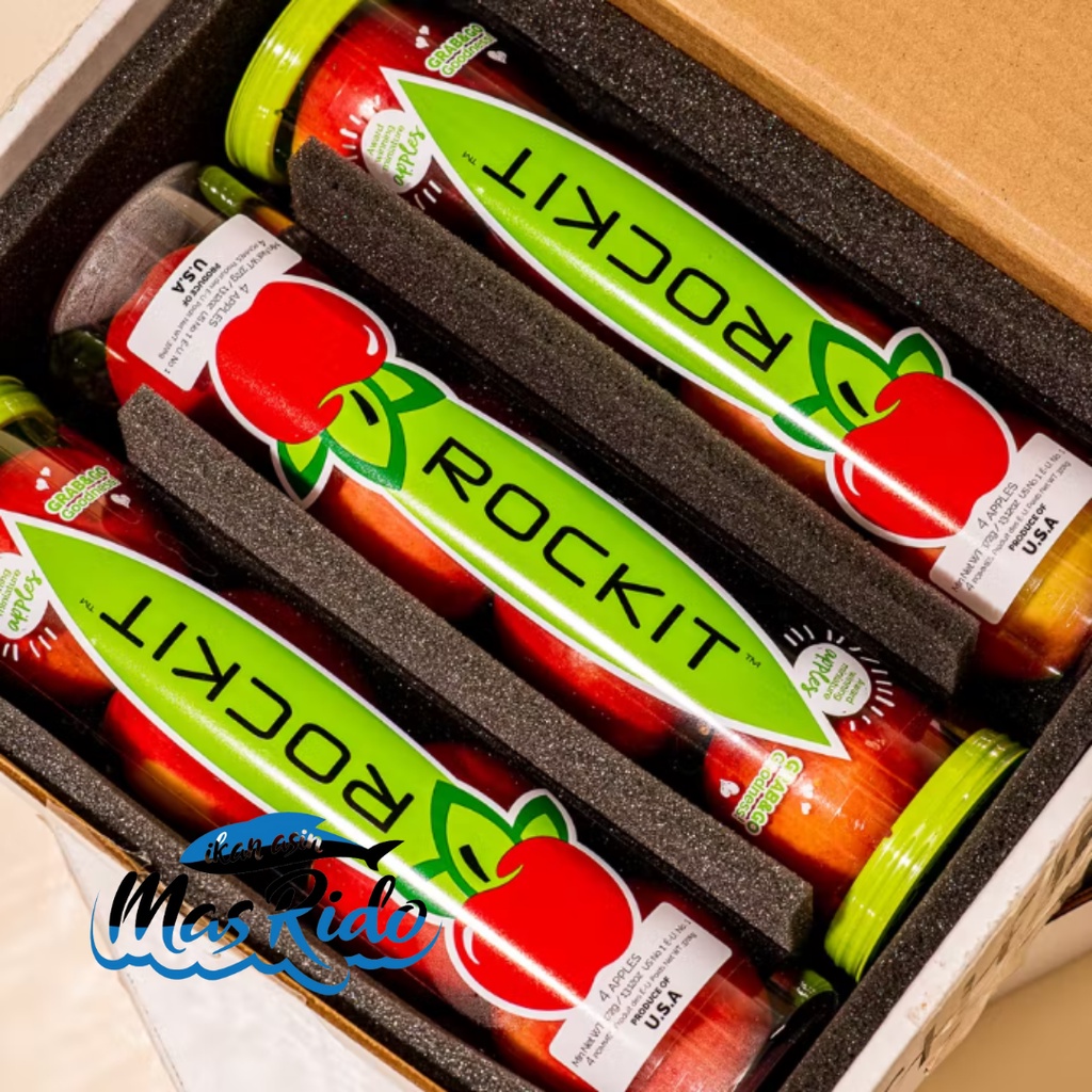 

Apel Rockit New Zealand 5 Pcs Bauh Apple Rokit Segar Fresh Kemasan Mika Premium Termurah