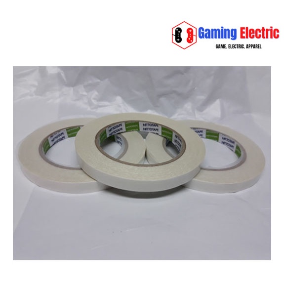 

Double Tape Nitto TAPE 1/2" INCH (12mm) tahan panas SELOTIP