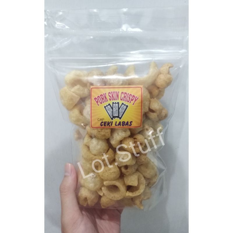 

Kerupuk Kulit Babi/Cu Phi/Bak Phue Khas Pontianak Siap Makan 150gr