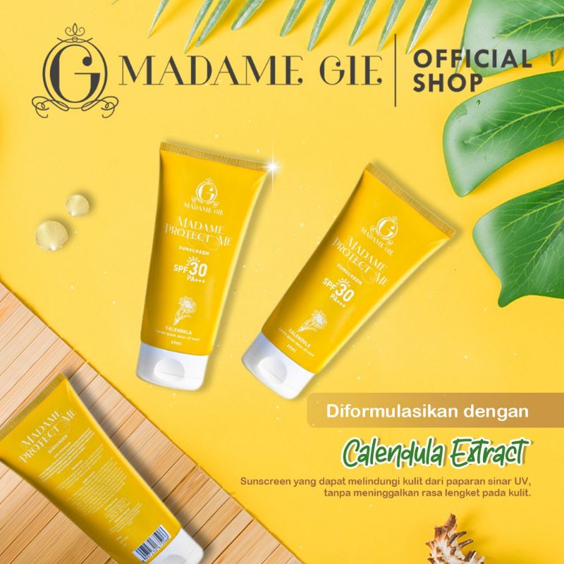 Madame Gie Protect Me Sunscreen Spf 30 PA+++|60 ML