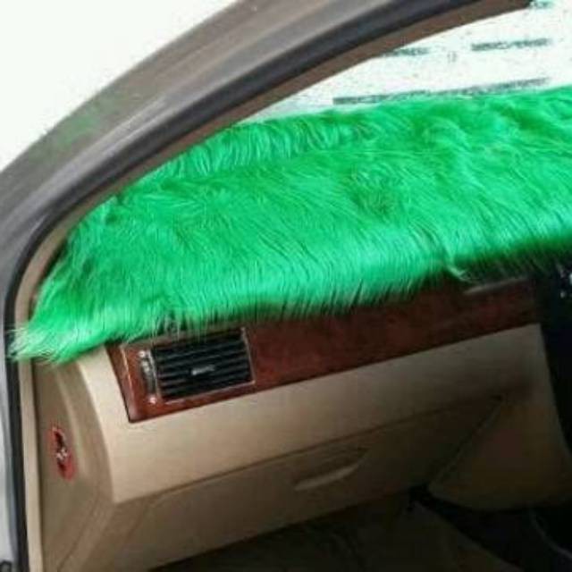 Bulu dashboard alas dashboard hijau