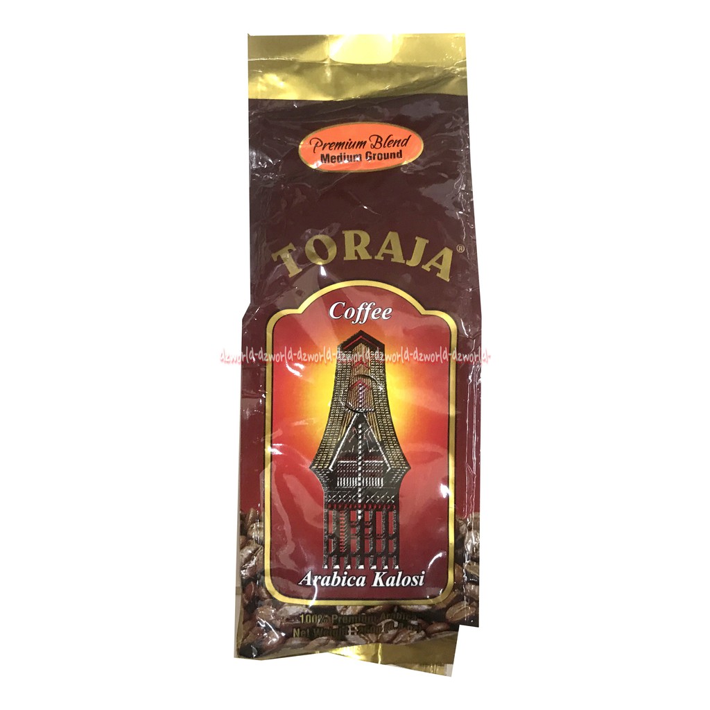 Kopi Toraja Arabica Kalosi Toraja Coffee Medium Ground Premium Blend