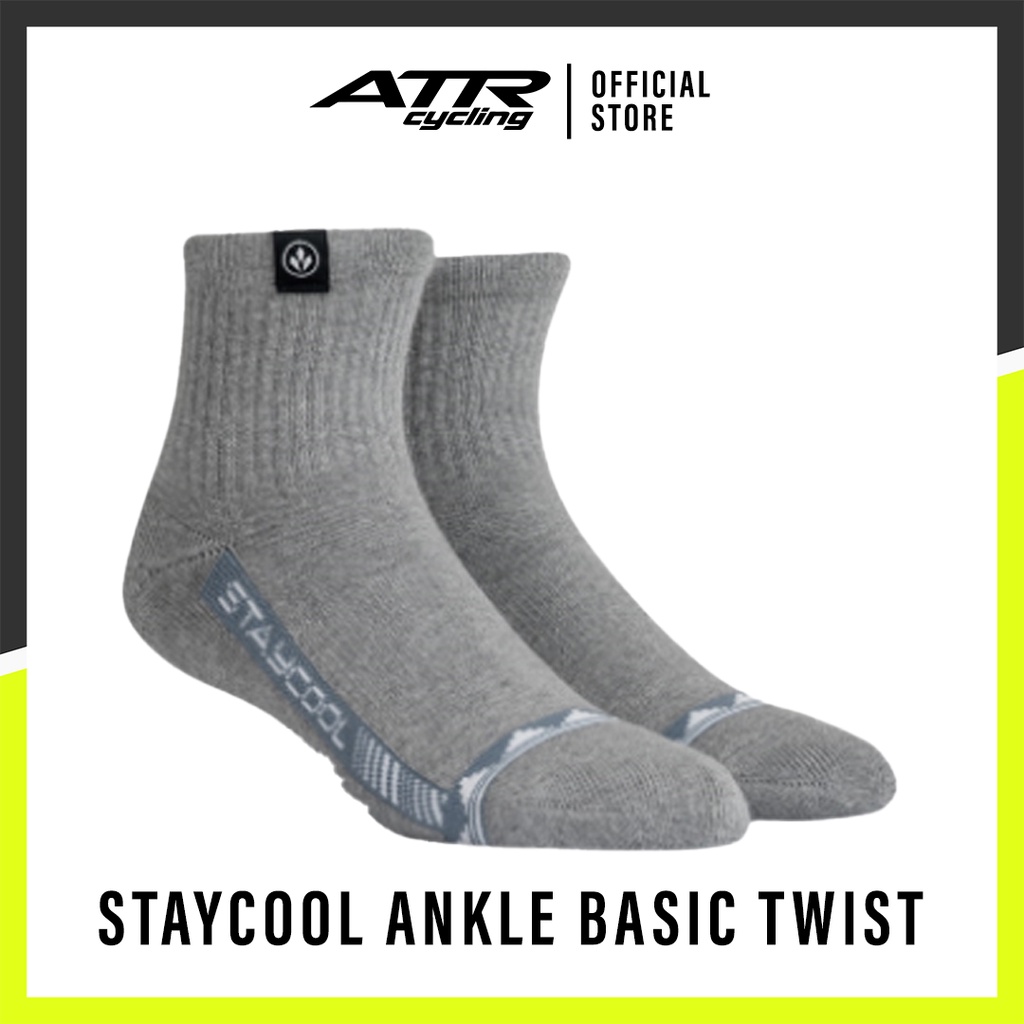 CYCLING SOCKS KAOS KAKI SEPEDA STAYCOOL ANKLE BASIC TWIST