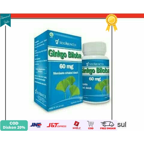 

◾COD◾ Ginkgo Biloba Sido Muncul 30 cap