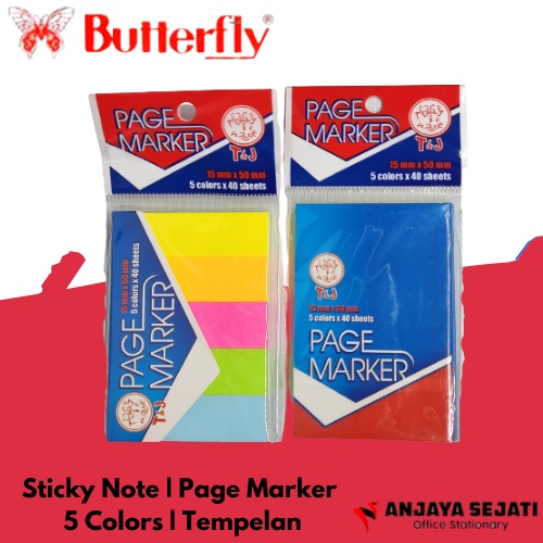 

Sticky Note | Page Marker 5 Colors | Tempelan Kertas | per 3set