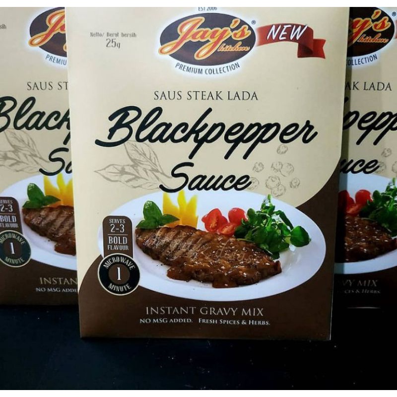 

JAYS SAUS STEAK BLACKPAPPER - BRONTZ JOGJA