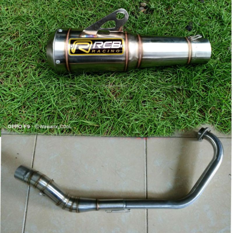 Kenalpot RCB. buat vixion,cb150r,CBR,GSX,Sonic,satria FU,R15,Aerox,N max,PCX,Vario,Beat,Dll
