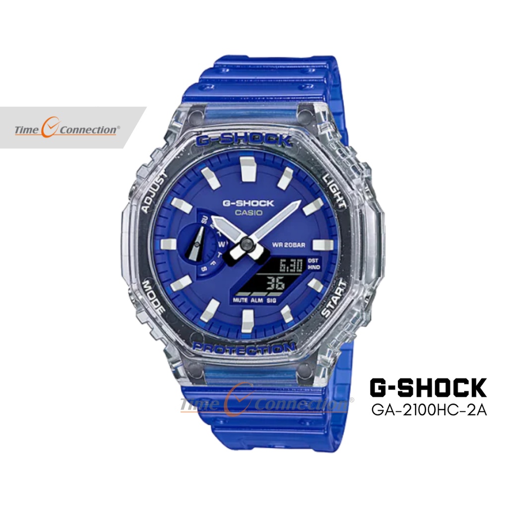 Casio G-SHOCK GA-2100HC-2A Original / Jam Tangan Pria Analog Digital / Gshock G shock GA2100 GA2100H