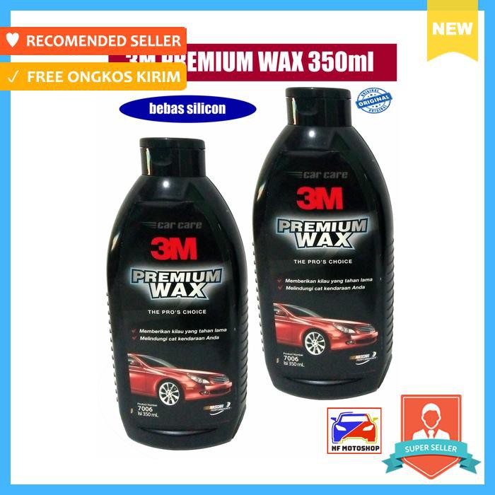 Premium Wax 3M 350 Ml /Pengkilap Mobil / Wax Mobil
