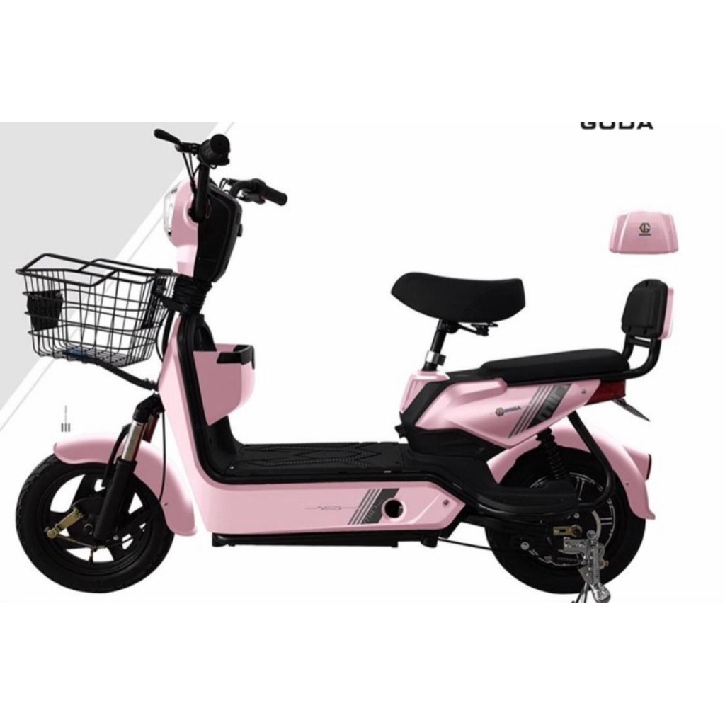 Sepeda Listrik GODA 140 SNI Ada Boncengan Keranjang  Garansi Murah Termurah-2