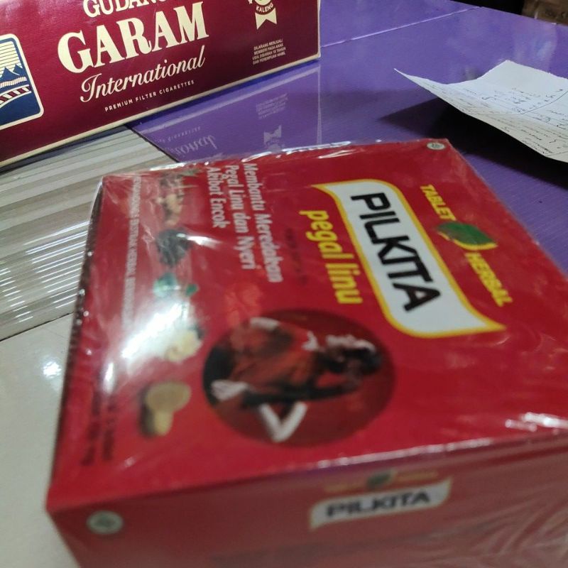 OBAT PEGEL LINU PILKITA. 50 STRIP SATU BOX