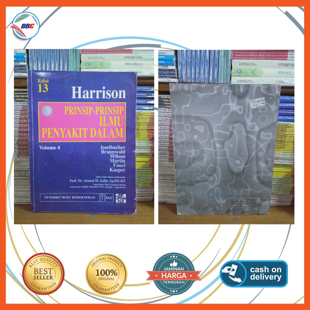 PRINSIP-PRINSIP ILMU PENYAKIT DALAM (IPD) VOLUME 4 EDISI 13 HARRISON - ISSELBACHER