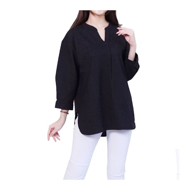 

Sonia - Blouse Wanita SONIA - Baju Denim Top Blus Atasan 11820