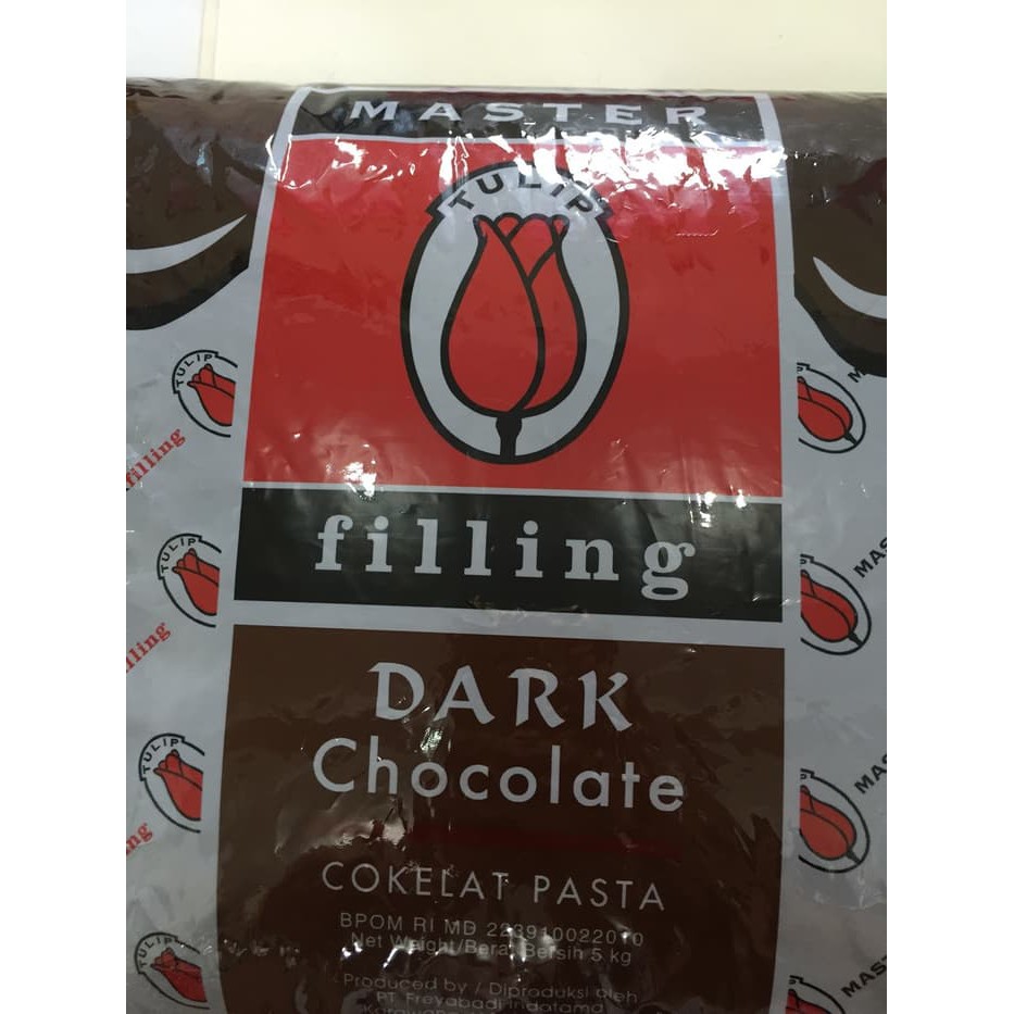 

Filling Coklat/Selai Coklat Tulip Repack 1 Kg