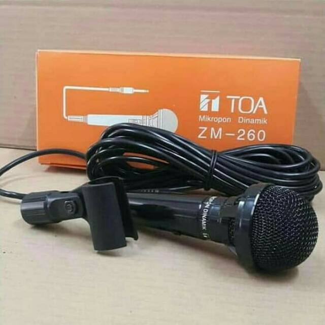 Mic Mikropon Microphone Imam Pidato TOA ZM-260 ZM260 ZM 260