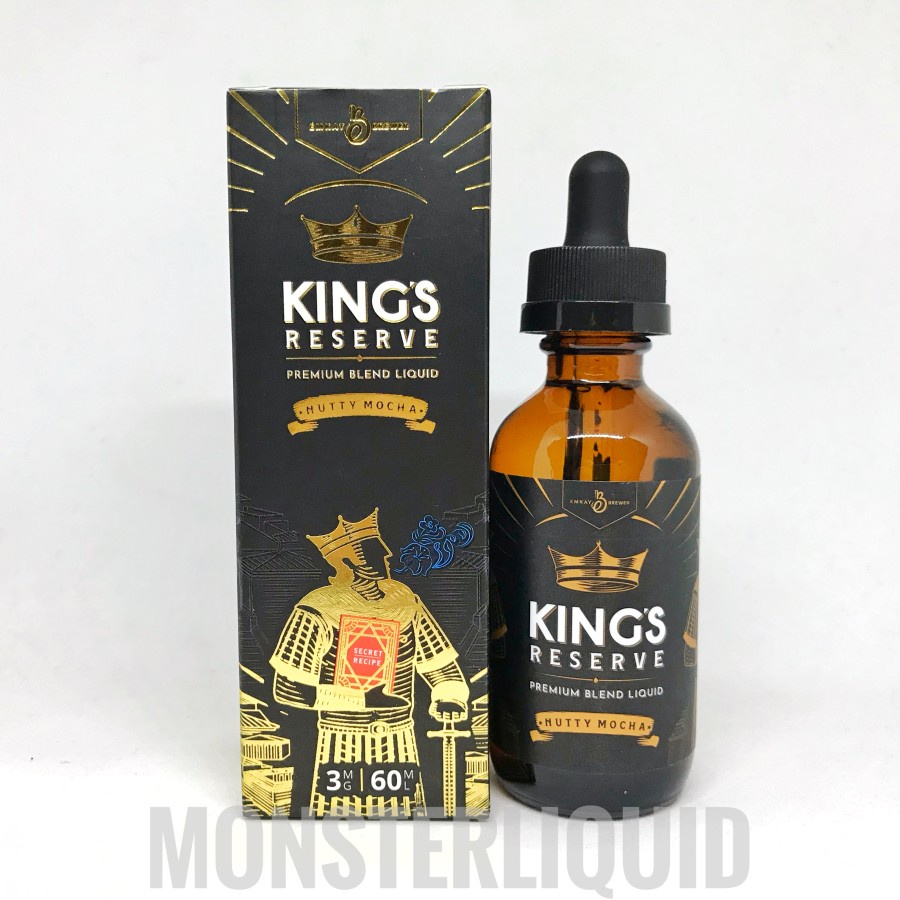 KING'S KINGS KING RESERVE NUTTY MOCHA 60ML 3MG