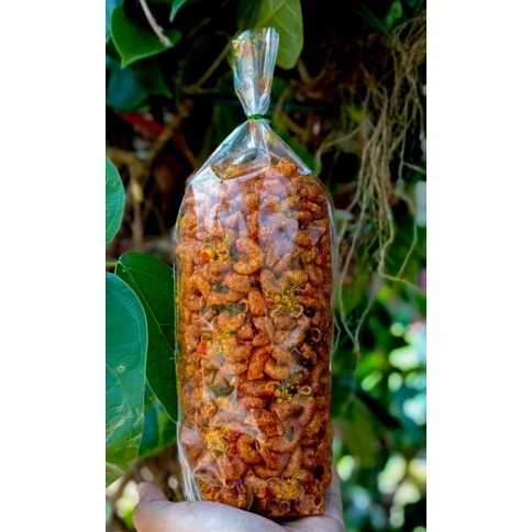 

MAKARONI NGEHE GURIH MURAH/MAKARONI BANTET/MAKARONI PEDAS/CEMILAN KRIUG/