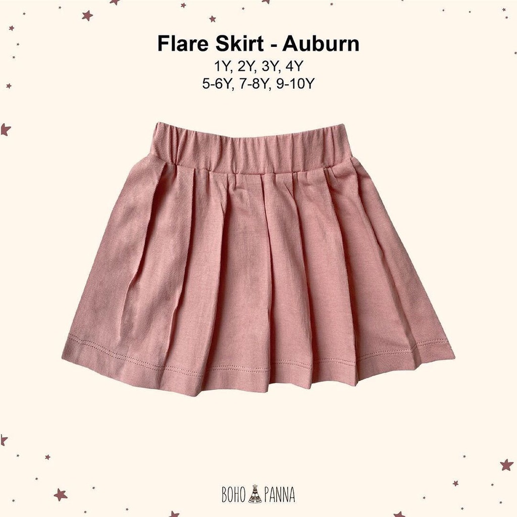 BOHOPANNA FLARE SKIRT / ROK ANAK