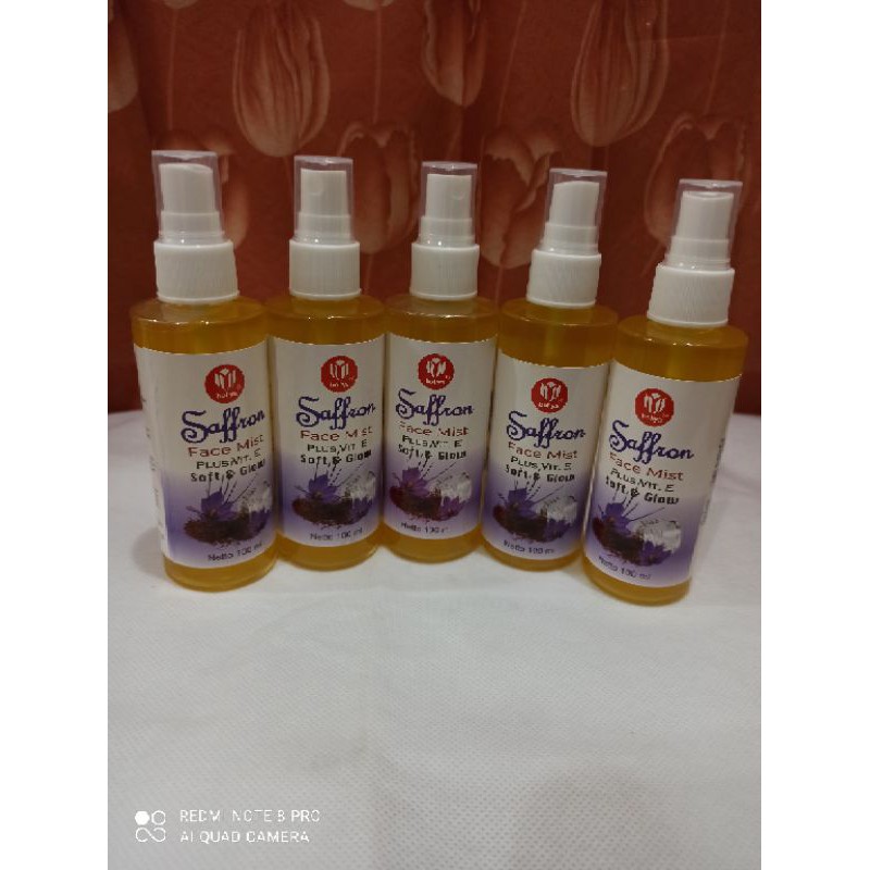 FACE MIST SAFFRON BOLIYA BPOM
