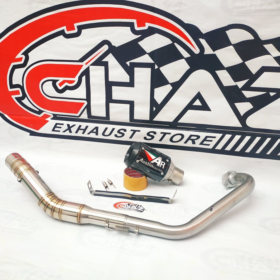 Knalpot AUSTIN RACING Carbon Sonic - CB 150R - CBR 150R - VERZA vv