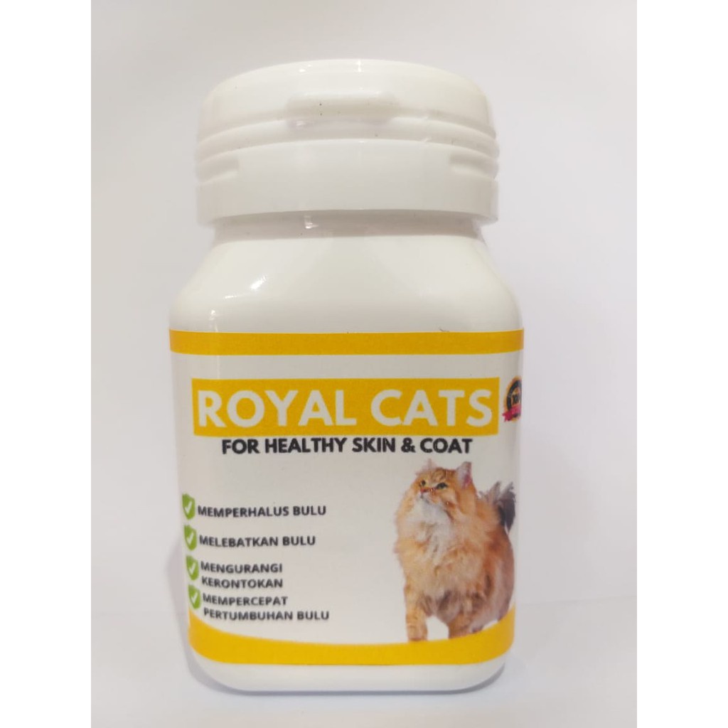 Jual ROYAL CATS FOR HEALTHY SKIN & COAT / VITAMIN BULU KUCING Shopee