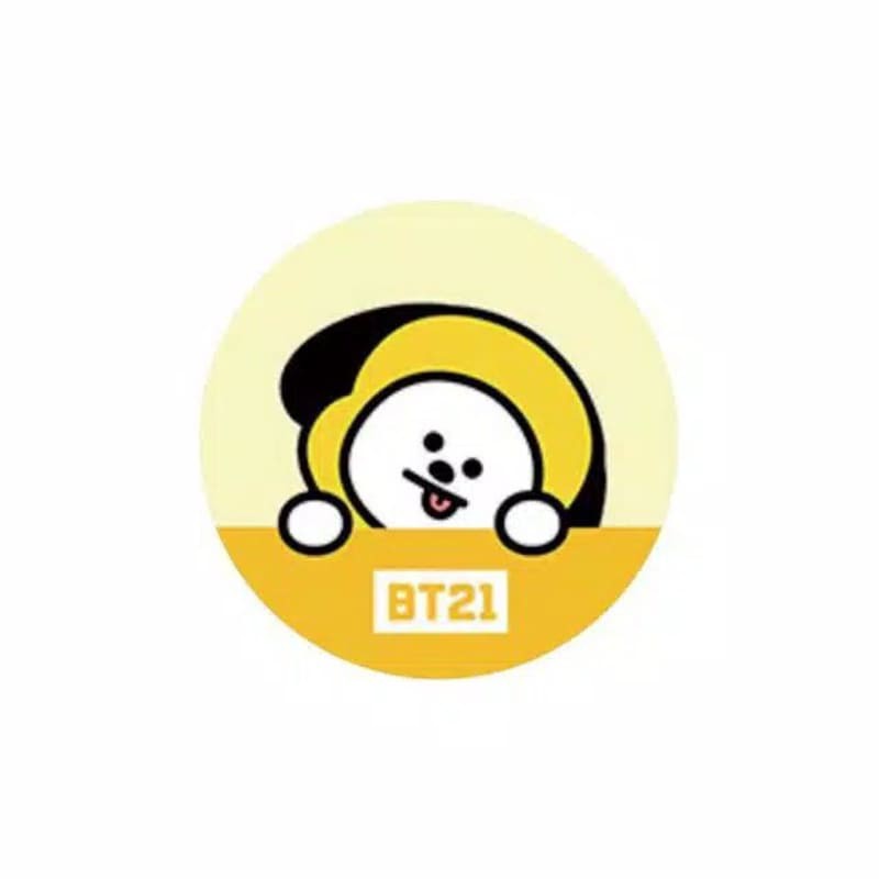 Pop socket KPOP Popsocket BTS BT21 Akrilik/ Phone Holder/ Stand HP/ Phone Grip TATA LOK