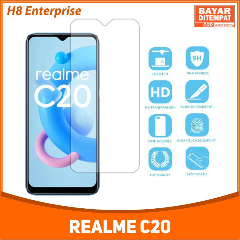 Tempered Glass Realme C20 - Tempered Glass Premium Quality