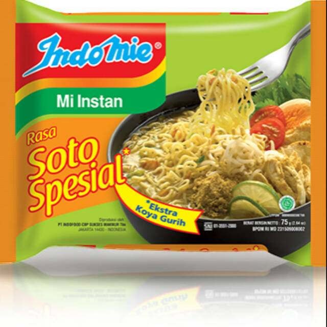 

INDOMIE SOTO SPESIAL