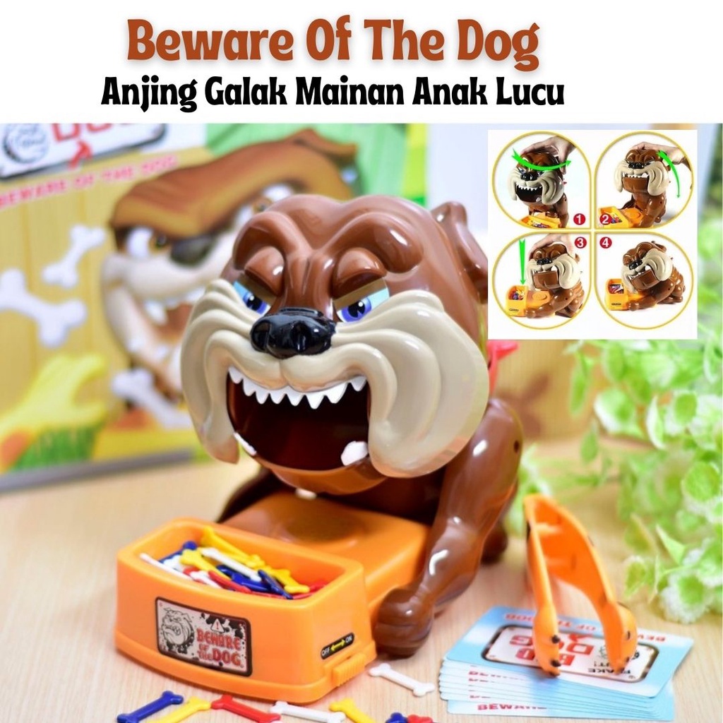 Beware Of The Dog Mainan Anjing Galak Mainan Anak Lucu Beware Of The Dog Poodle