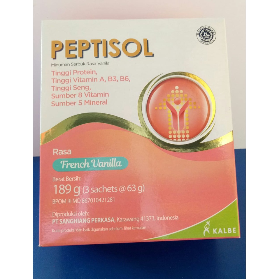 PEPTISOL Susu Tinggi Protein 180 gram