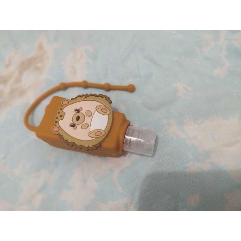 (Sudah ada Isi Gel 30 mL) Holder Hand Sanitizer / Silicone Hand Sanitizer / Gantungan Handsanitizer