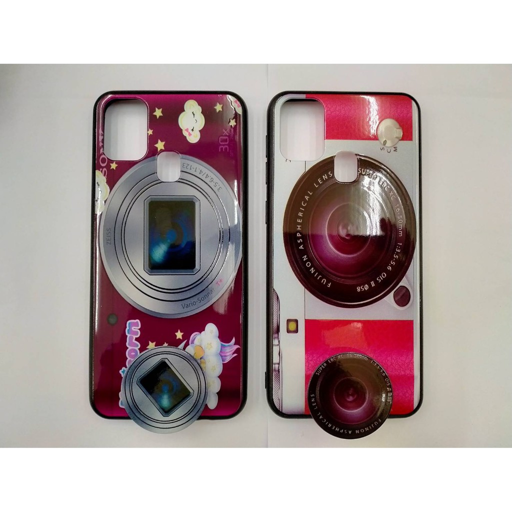 Casing SAMSUNG M31 Case Fuze Casing Camera FREE Popsocket Karakter Lucu